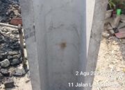 Proyek U-ditch di Jalan Medang Lestari  Diduga Gunakan Material Abal-Abal