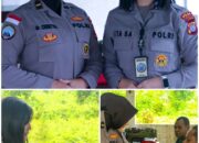 Dari Pantai Timur Papua, Dua Srikandi Polri Hadir Membawa Harapan