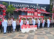 Bundaran HI Bergema Indonesia Raya, Sambut HUT ke-80 RI dengan Khidmat