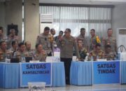 Brimob Polda Metro Jaya Perkuat Pengamanan HUT RI Ke-80 Melalui Tactical Floor Game