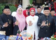 Semarak HUT ke-80 RI, Kapolres Metro Jakut Bersama Forkopimko Ikuti Upacara Bendera