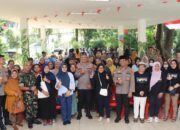 Polsek Metro Menteng Gelar “Jum’at Curhat Plus” di RPTRA Borobudur, Warga Antusias Sambut Layanan Publik dan Bazar Murah