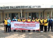 Polwan Polresta Bandara Soetta Gelar Bakti Religi Sambut HUT ke-77 Polwan