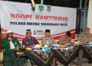 Ngopi Bersama Kapolres, Warga Pakuhaji Sampaikan Aspirasi Soal Miras dan Obat Terlarang