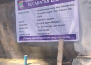 Proyek Paving Blok Yang Dikerjakan Cv. Nur Adam Barokah Diduga Dikerjakan Asal-Asalan