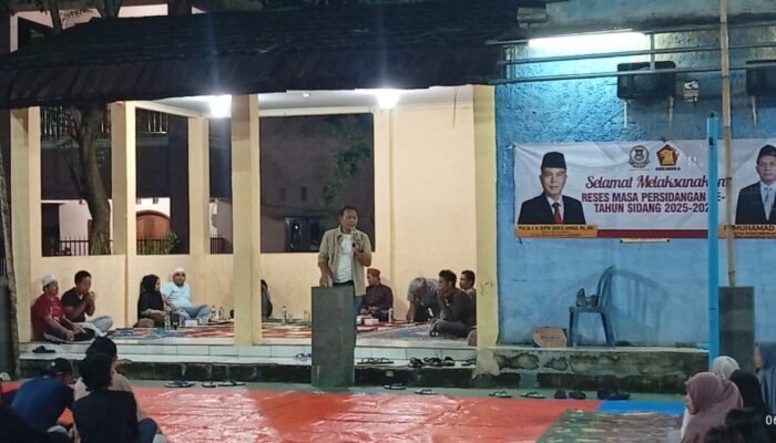 H. Muhamad Sobri Gelar Reses Masa Persidangan Ke-1 Tahun 2025–2026 Di Perumahan Graha Indah Curug