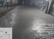 Lemahnya Pengawasan Dari Pihak Dinas DTRB Diduga Proyek Betonisasi Tidak Sesuai Spek