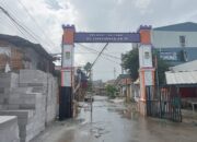 Gapura Lingkungan Kano Raya Kecamatan Kelapa Dua Jadi Sorotan Pasalnya Tidak Sesuai RAB, Pemkab Tangerang Dugaan Dicurangi Kontraktor