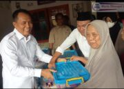 Momentum Hut Partai Gerindra Ke 18 PAC Panongan Gelar Santunan Bersama Ketua Fraksi Gerindra H. Muhamad Sobri. SH.