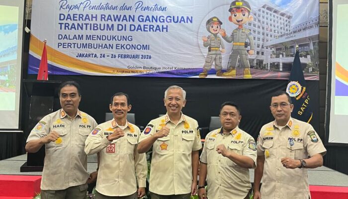Rapat Pendataan dan Pemetan Teratibum Dikota Tangerang Selatan