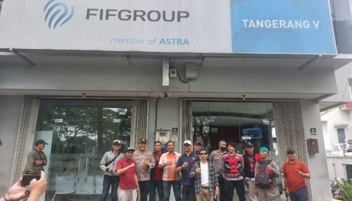 LSM PPUK Gelar Demo di Cabang FIF Serpong, Sebut ada Dugaan Pelanggaran Hak Konsumen