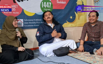 Dipenghujung Ramadhan, Forwat Gelar Sarasehan Bukber dan Sodaqoh