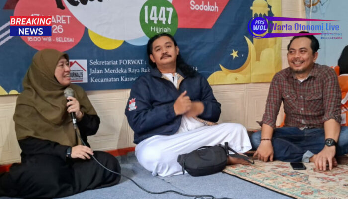 Dipenghujung Ramadhan, Forwat Gelar Sarasehan Bukber dan Sodaqoh