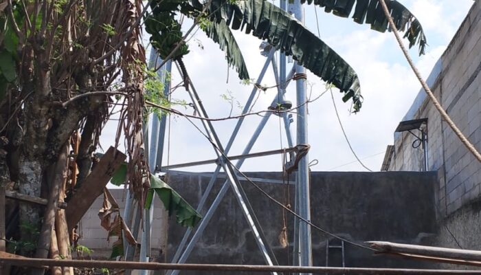 Tower BTS PT Gihon Dugaan Tak Berizin Didesa Kadu, Asal Berdiri Saja Tanpa Memikirkan Dampak Kedepannya