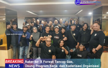 Raker ke- X Forwat Tancap Gas, Usung Program Kerja dan Kaderisasi Organisasi