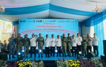 Koperasi Merah Putih Desa Ciakar Diresmikan Langsung Presiden Prabowo Subianto RI, Bupati Tangerang Dorong Ekonomi Tumbuh Dari Desa