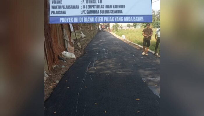 Aspirasi Dewan Dibuat Cacat, Proyek Jalan Desa Dukuh Dugaan Pengurangan Volume Oleh Kontraktor Nakal