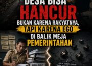 Desa Bisa Hancur: Bahaya Ego Sektoral dan Kelemahan Kepemimpinan di Pemerintahan