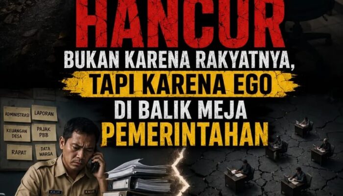 Desa Bisa Hancur: Bahaya Ego Sektoral dan Kelemahan Kepemimpinan di Pemerintahan