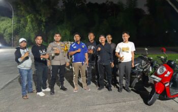FKDM Desa Ciakar Bersama Aparat Kepolisian Gelar Patroli Kewilayahan Guna Menjaga Stabilitas Keamanan dan Ketertiban Masyarakat