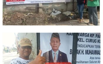 Secara Masif Peningkatan Pembangunan Saluran Warga Direalisasikan Oleh Dewan H. Sobri, Terimakasih Apresiasi Warga