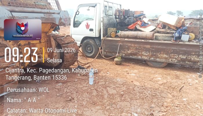 Sosial Kontrol di Proyek Gading Serpong: PT Duta Diduga Gunakan Elpiji 3 Kg untuk Mengelas Alat Berat