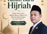 H. Muhamad Sobri : Tahun Baru Islam Adalah Momen Hijrah Diri, Mari Sambut Dengan Doa Dan Tekad