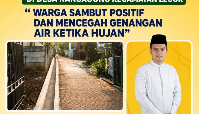 Aspirasi Dewan Fikri Faiz Muhammad Disambut Positif Warga Rancagong, Solusi Atasi Genangan Air Ketika Hujan