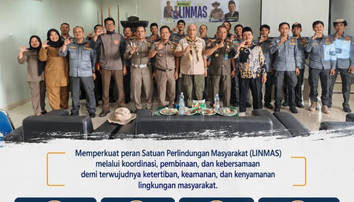 Kasatpol PP Tangsel Buka Pelatihan Linmas: Kolaborasi Tugas dan Keimanan Kunci Pelayanan yang Baik