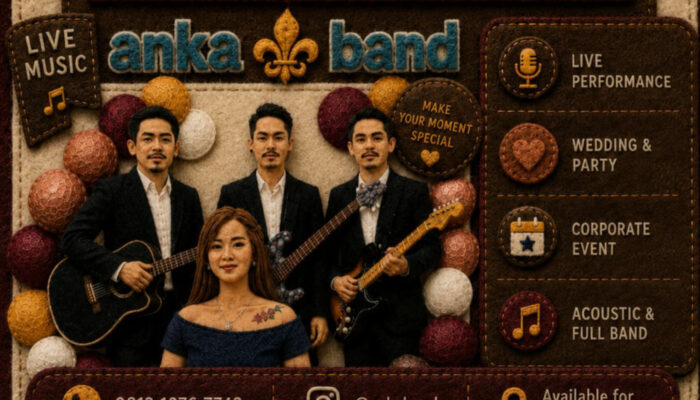 Kini Anka Band Siap Kembali Mamanjakan Telinga Para Tamu Undangan Di Resepsi Pernikahan Dijah & Rizal.
