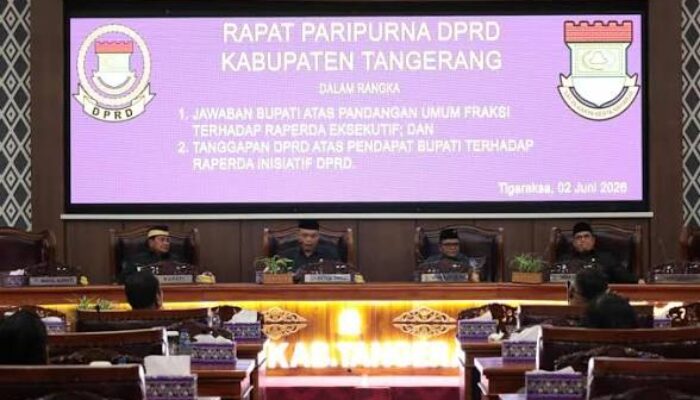 Rapat Paripurna DPRD Tangerang 3 Raperda Akan Digodok Dan Sepakati Sinergi Pembangunan