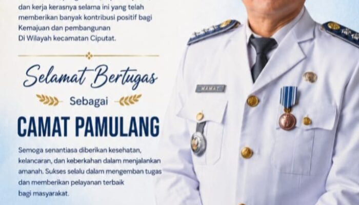 Sertijab Camat Pamulang: Langkah Awal Wujud Wajah Baru Pelayanan dan Pembangunan