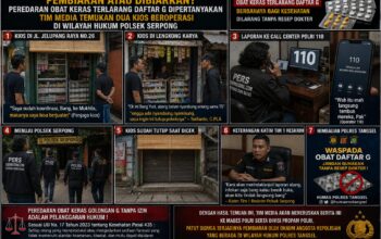 Pembiaran Atau Dibiarkan?, Peredaran Obat Keras Terlarang Daftar G Dipertanyakan, Tim Media Temukan Dua Kios Beroperasi di Wilayah Hukum Polsek Serpong*