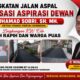Peningkatan Jalan Aspal Terealisasi Aspirasi Dewan H. M. Sobri Lingkungan RW Edo Lebih Rapih Dan Warga Puas