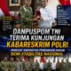 DANPUSPOM TNI TERIMA KUNJUNGAN KABARESKRIM POLRI: PERKUAT SINERGITAS PENEGAKAN HUKUM DEMI STABILITAS NASIONAL