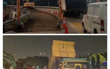 PT TYVAS ADHI GANA Laksanakan Pekerjaan Exit Tol Karawaci TMD Sesuai Prosedur