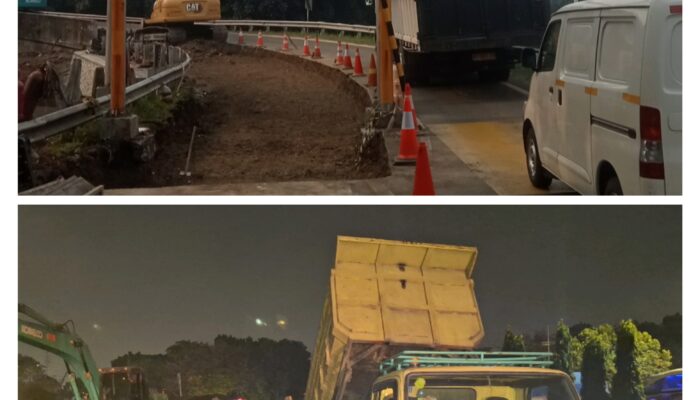 PT TYVAS ADHI GANA Laksanakan Pekerjaan Exit Tol Karawaci TMD Sesuai Prosedur