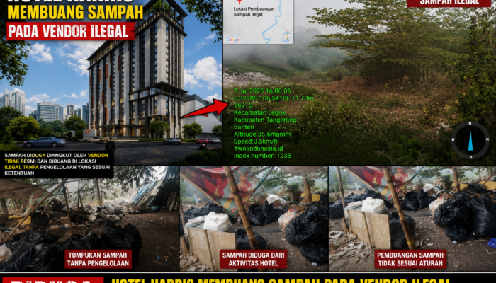 Diduga Vendor Pengelola Sampah Bermasalah, Manajemen Hotel Harris Sulit Ditemui, Transparansi Dipertanyakan