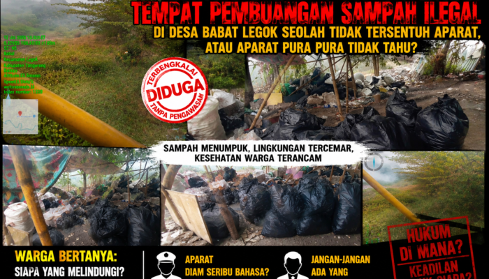 ” Diduga TPS Ilegal dan Pembakaran Sampah di Desa Babat, Asap Tebal Selimuti Lingkungan, Aparat Diminta Bertindak “