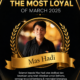 Mas Raih Predikat “The Most Loyal of March 2025”, Simbol Kesetiaan dan Dedikasi