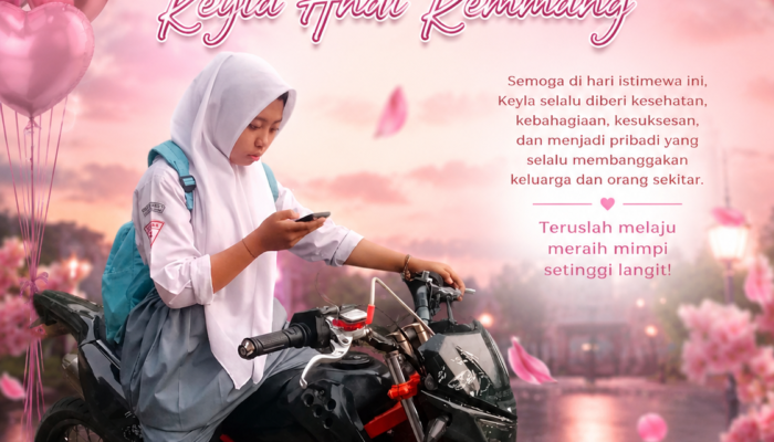 Selamat Ulang Tahun untuk Andi Keyla Az-Zahra