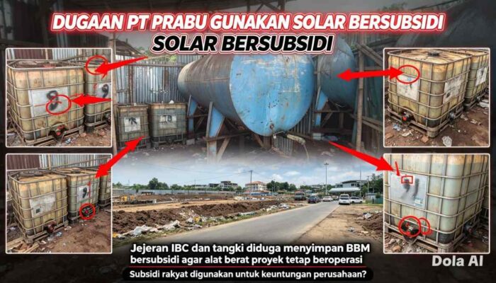 ” Merampok Hak Rakyat! PT Prabu Diduga Pakai Solar Bersubsidi untuk Proyek — Janji Klarifikasi, Tapi Dokumen Belum Juga Ditunjukkan! “