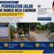 Proyek Peningkatan Jalan Kampung Bungaok Nangsi Desa Caringin, Dewan Fikri Faiz Muhamad : Jalan Utama Mobilitas Warga, Semoga Bermanfaat Dan Bertahan Lama