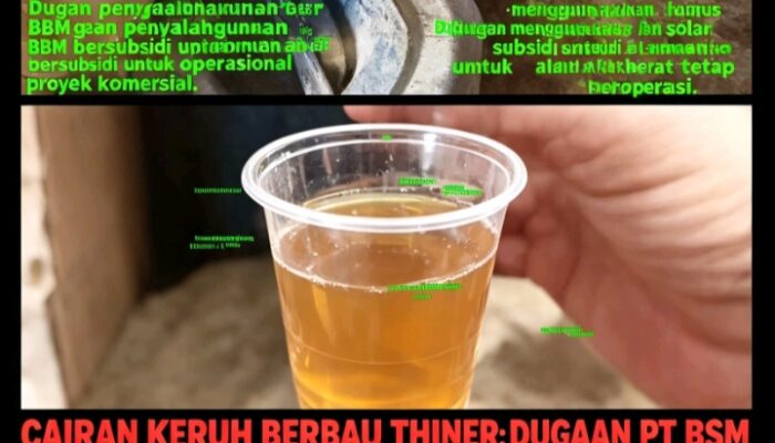 Diduga Tampung Solar dalam Jerigen di Proyek Lippo Curug Wetan, K3 dan Legalitas BBM Dipertanyakan