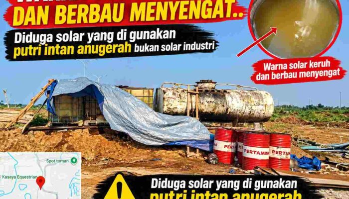 Tangki BBM Raksasa di Proyek BSD Jatake Jadi Sorotan! Asal-Usul Solar Dipertanyakan, Warna & Bau Mencurigakan
