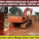 DIDUGA PAKAI MINYAK OLAHAN OLI BEKAS! PROYEK PT TARUNA BANGUN MANDIRI: DOKUMEN TAK JELAS, BBM TIDAK SESUAI ATURAN