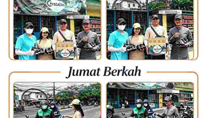 AlapAlapNews Kembali Gelar Jumat Berkah, Bagikan Nasi Kotak Di Kecamatan Cipondoh