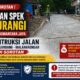 Dugaan Spek Dikurangi Oleh CV. Bomantara Jaya, Rekontruksi Jalan Kampung Kandang – Malangnengah Jadi Sorotan