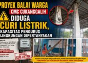Proyek Balai Warga CMC Cukanggalih Diduga Curi Listrik, Kapasitas Pengurus Lingkungan Dipertanyakan