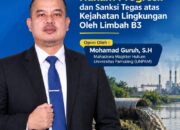 Darurat Ekologis di Provinsi Banten : Urgensi Penegakan Hukum Progresif dan Sanksi Tegas atas Kejahatan Limbah B3